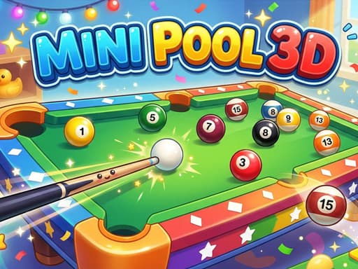 Jouer Mini Billard 3D gratuitement